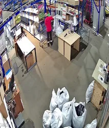 Установка камер видеонаблюдения на производстве